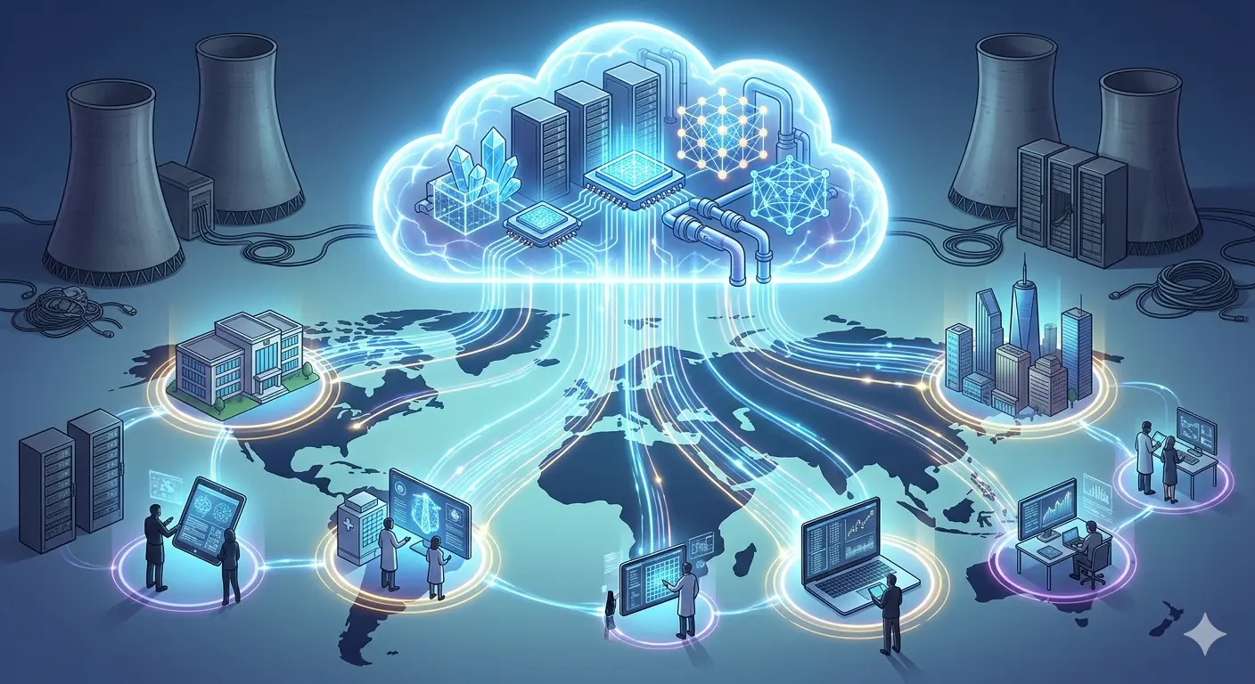 Cloud-based quantum computing infrastructure